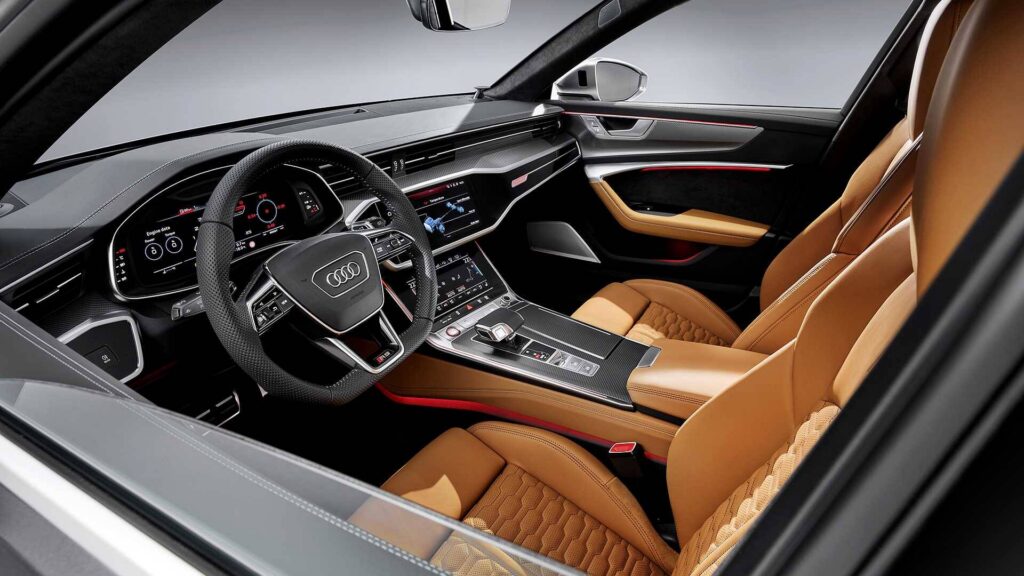 Painel da Audi RS6.