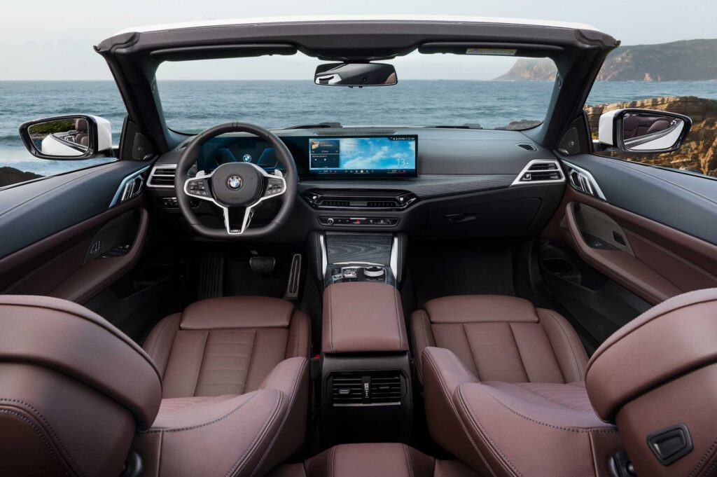 Painel da BMW 420 Cabrio.